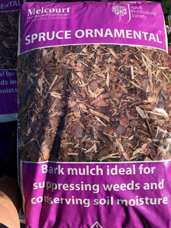 Compost - Melcourt Spruce Ornamental Bark