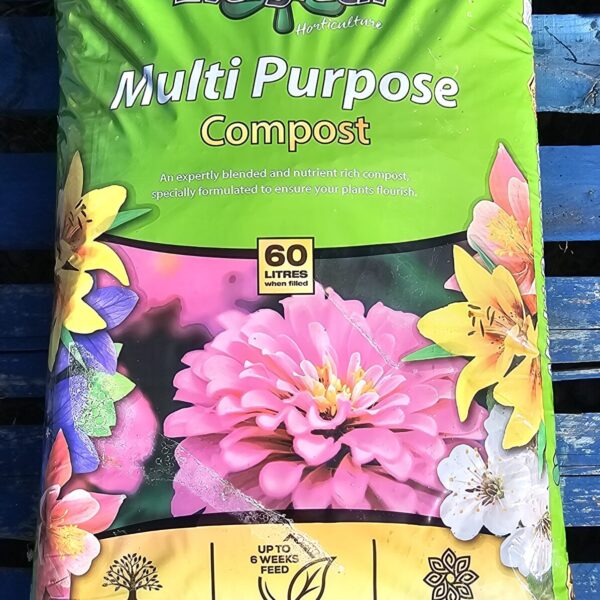 Compost - Evergreen Multipurpose Compost - 60L bag